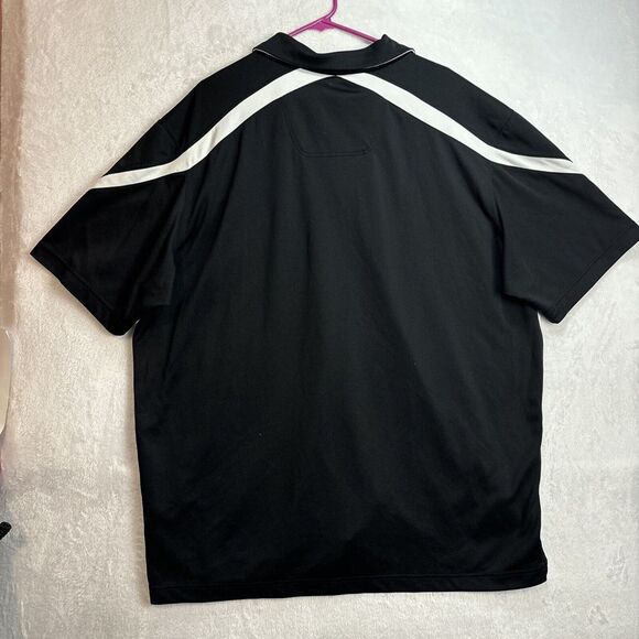 Nike Life University Dri-Fit Black Polo Shirt XXL - Picture 9 of 9